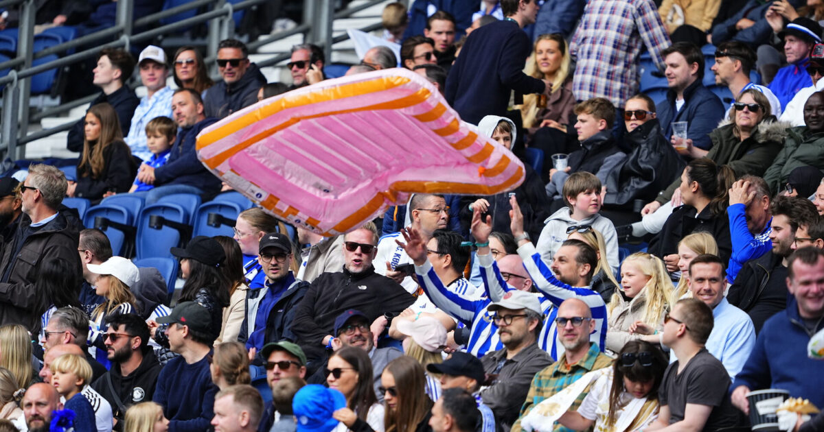 LIVE: FCK-fans raser: ‘På badeferie hele sæsonen!’ Superligakampen mellem FC København og Randers FC i Parken i København søndag den 17. maj 2026.
