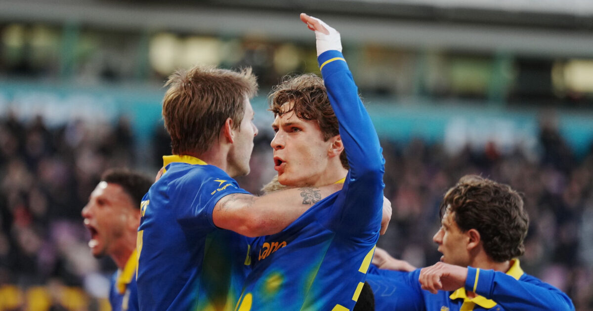 Så skete det! Brøndby bryder endelig absurd forbandelse Foto: Liselotte Sabroe/Ritzau Scanpix