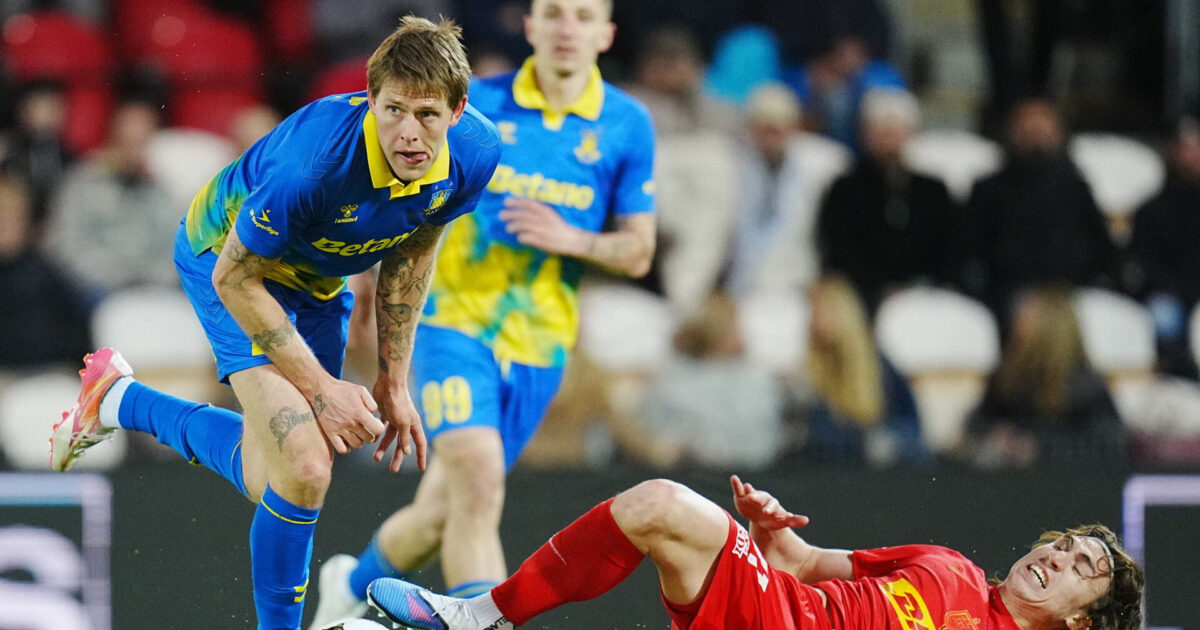 Mål! Og hvad så? Brøndby er i dyb krise Foto: Liselotte Sabroe/Ritzau Scanpix