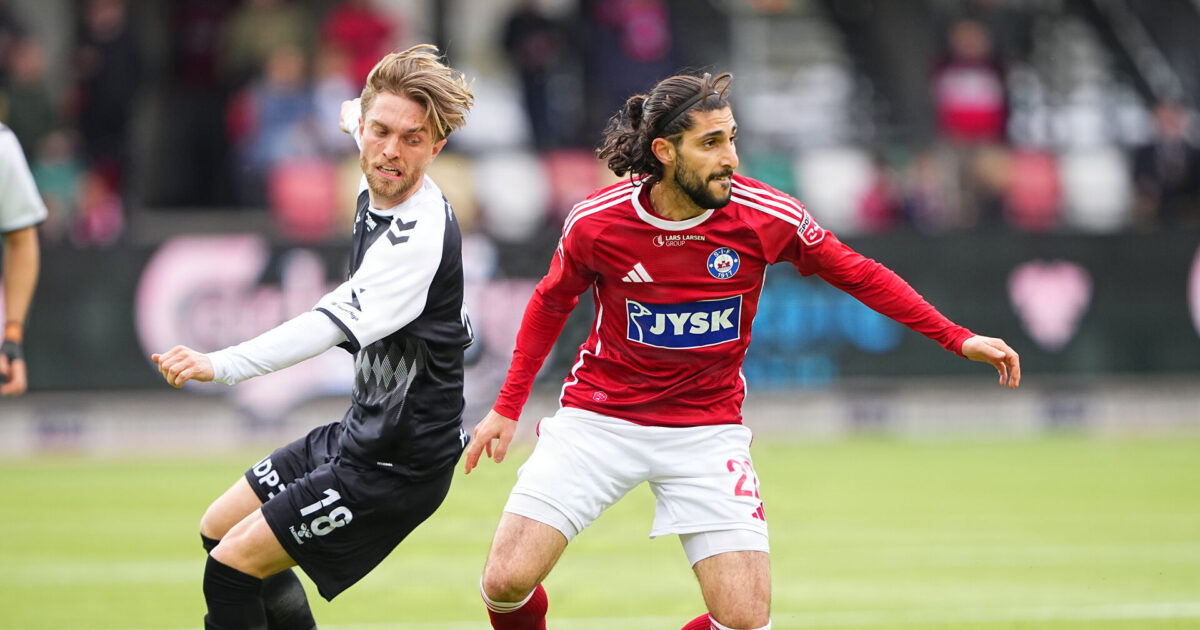 Torskedumt! Vil I bare ned i 1. division, SIF? Foto: Bo Amstrup/Ritzau Scanpix