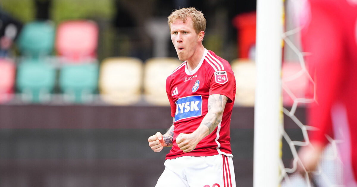 SIF over stregen for første gang længe Foto: Bo Amstrup/Ritzau Scanpix