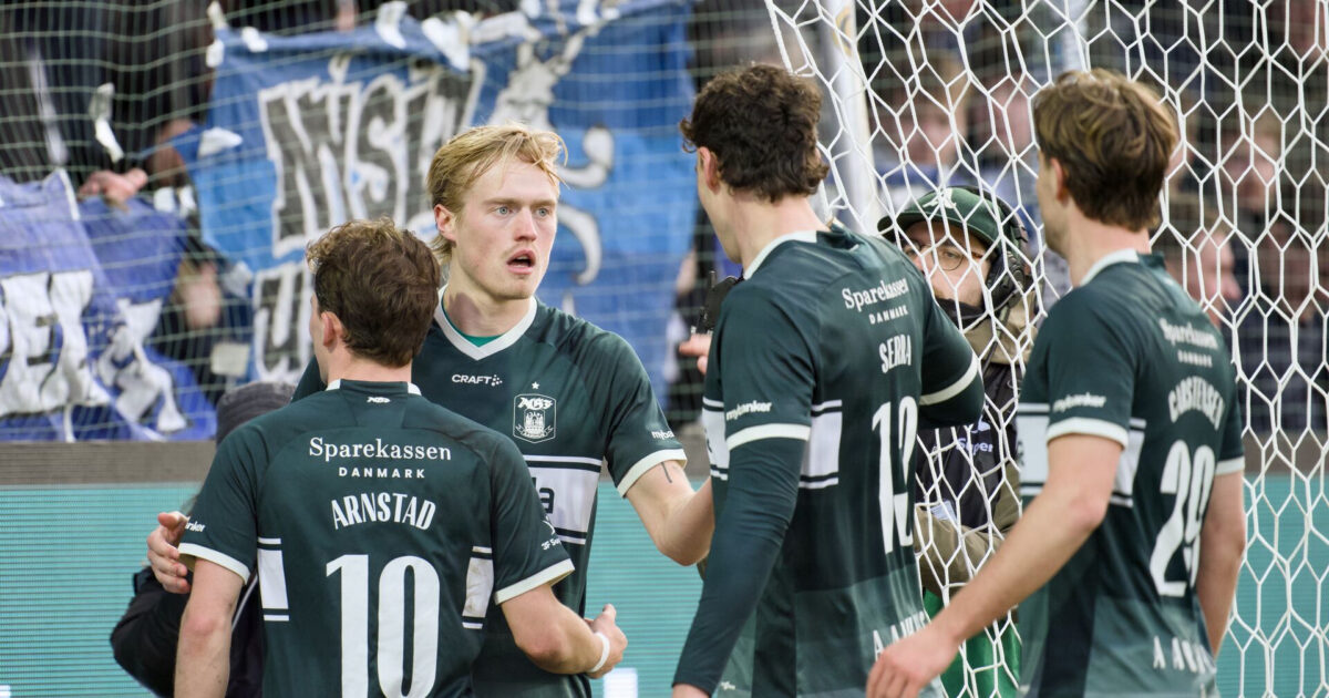Bech jagter mål for AGF: Har lagt lidt på sofaen Foto: Frank Cilius/Scanpix 2026