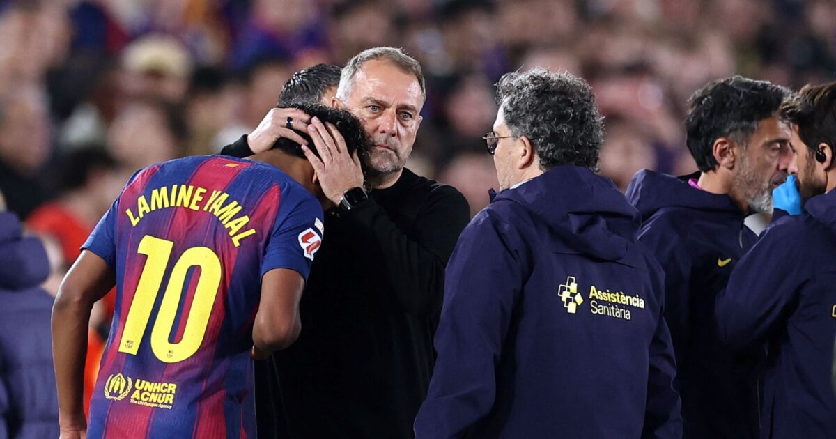 Kort før VM: Yamal udgik i smal Barcelona-sejr Foto: Josep Lago/AFP/Ritzau Scanpix