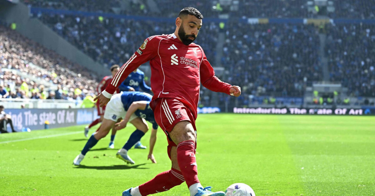 Salah skriver historie i dramatisk Merseyside-derby Foto: Paul Ellis/AFP/Ritzau Scanpix