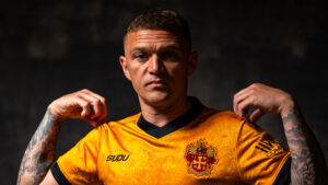 Kieran Trippier der er blevet præsentret i Wolves