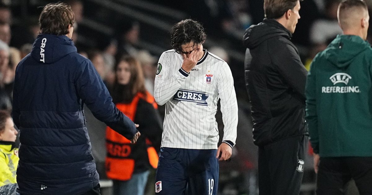 LIVE: Nej, nej, nej – direkte rødt til AGF efter to minutter Foto: Bo Amstrup/Ritzau Scanpix