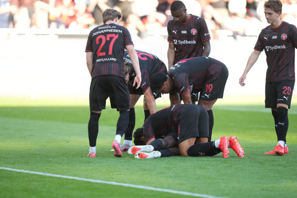 Franculino efter straffesparksscoring