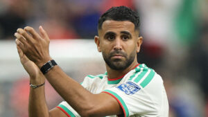 Riyad Mahrez for Algeriet.