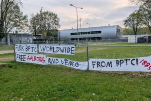 Billede af bannere i Venlo.