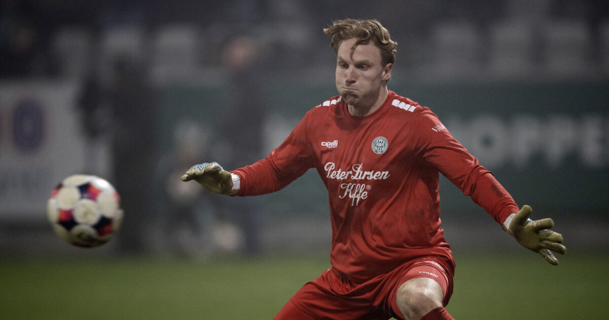 Får uheldig Viborg-keeper chancen igen? “Har talt tingene igennem” Foto: Bo Amstrup/Ritzau Scanpix