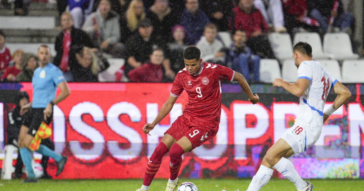 Medie: Nigeria vil stjæle dansk landsholdskomet Foto: Frank Cilius/Scanpix 2024