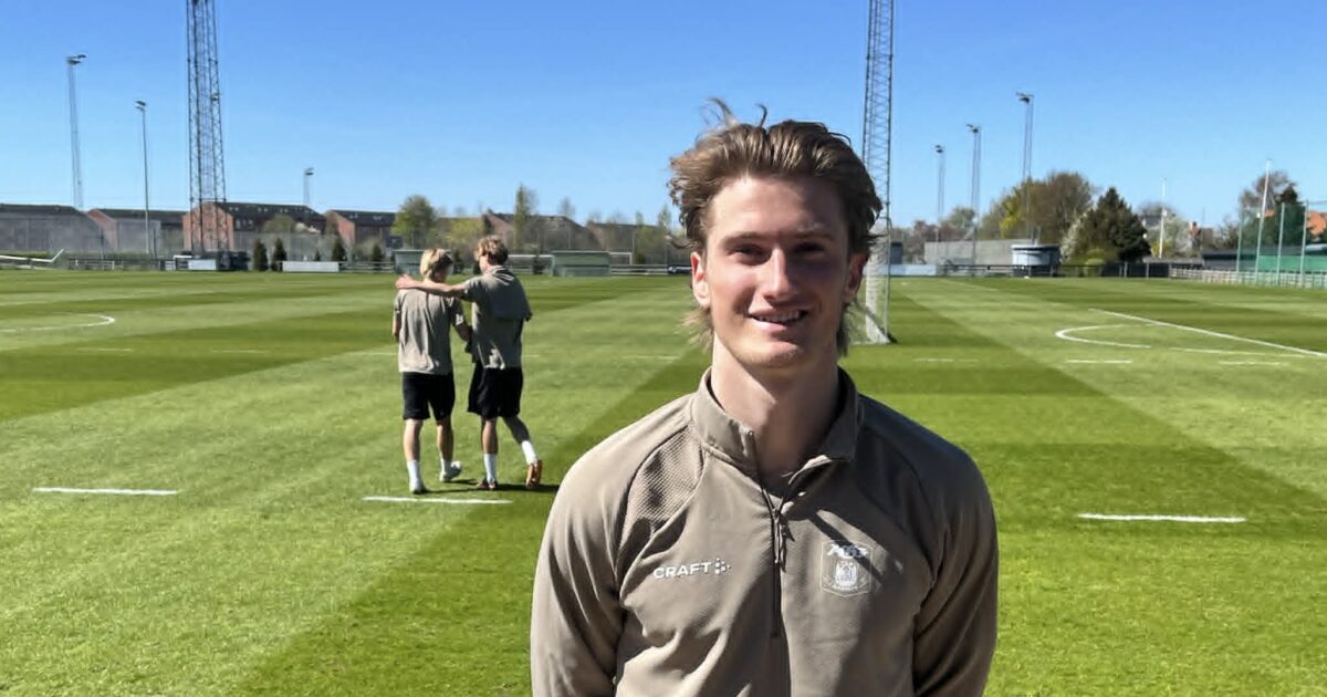 AGF’s comeback kid tilbage i ny udgave: Har lagt skaden bag mig Foto: Tobias Thomasen.