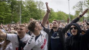 AGF-fans i Tivoli Friheden