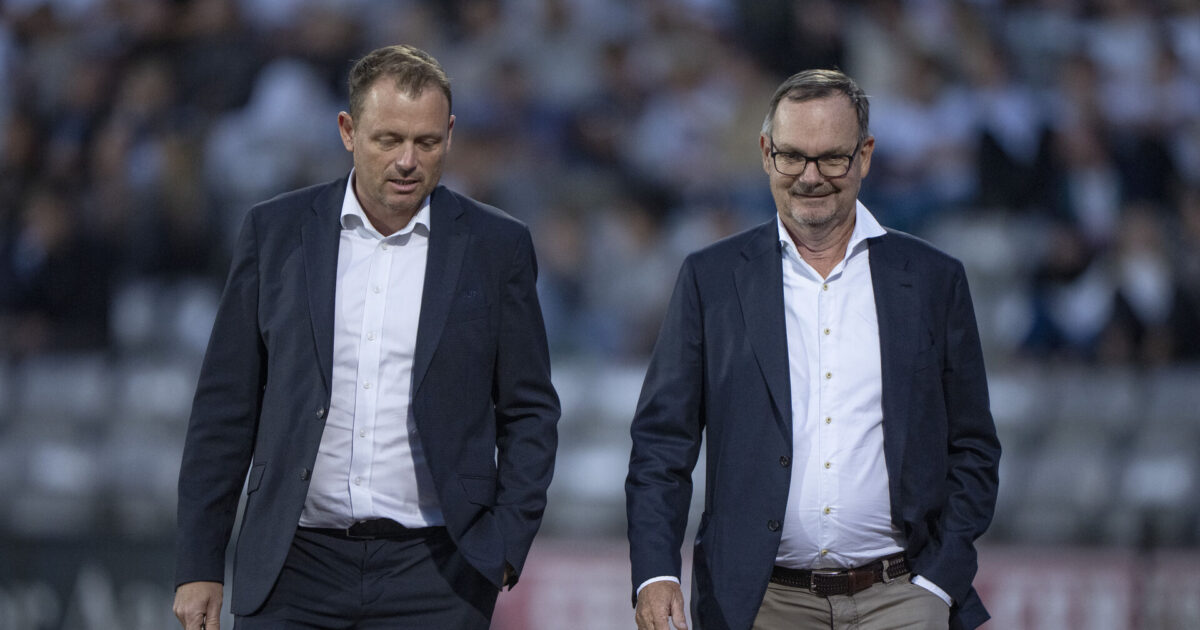 Ellevild og rørt formand varsler AGF-tatovering inden søndag Foto: Bo Amstrup/Ritzau Scanpix