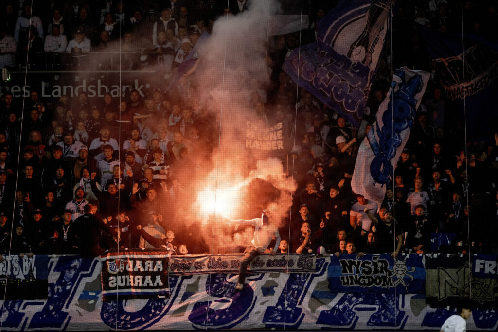 AGF-fans på MCH Arena.