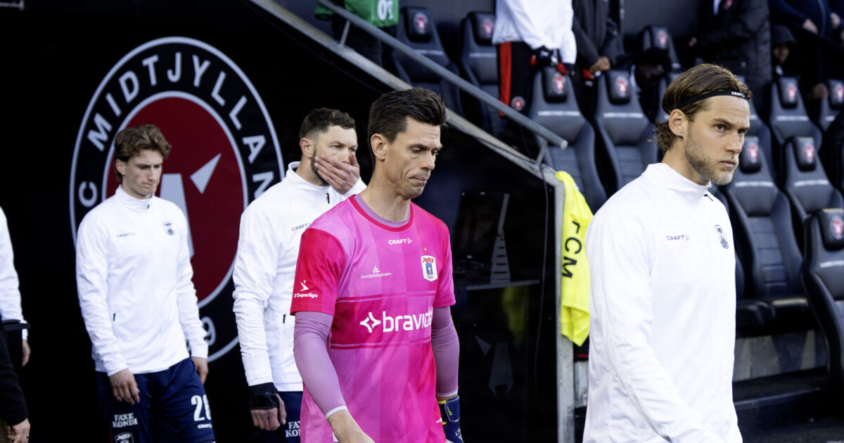 Røg ud i FCM: Nu har AGF-duo skrevet sig ind i historiebøgerne Foto: Bo Amstrup/Ritzau Scanpix