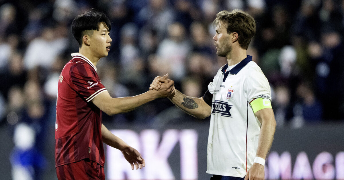 FCM-profil stemmer i: Flere kampe end AGF gjorde en forskel Foto: Bo Amstrup/Ritzau Scanpix
