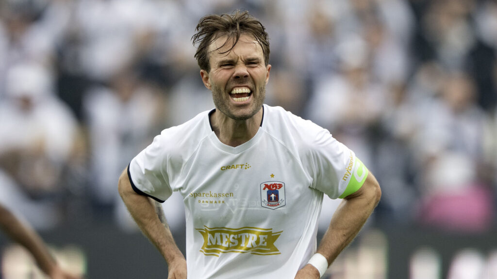 Patrick Mortensen i glædesrus.