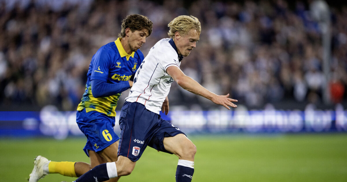 AGF-stjerne varsler taktiske ændringer mod Brøndby Foto: Bo Amstrup/Ritzau Scanpix