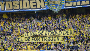 Brøndbys fans i derbyet mod FC København