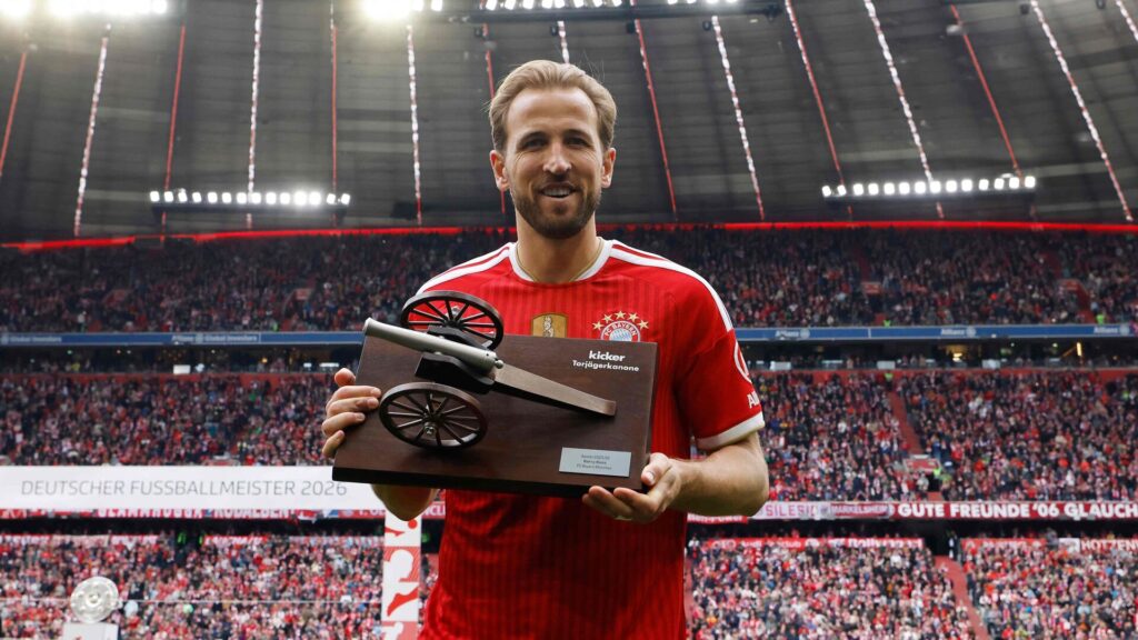 Bayern Münchens Harry Kane
