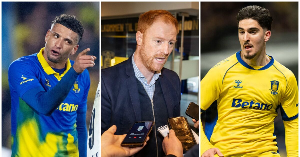 Brøndby IF med bombe inden AGF: Siger farvel til to spillere Foto: Bo Amstrup/Mads Claus Rasmussen/Claus Bech/Ritzau Scanpix