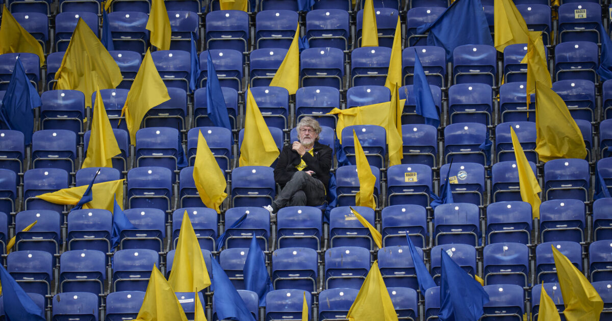 Dømt for vold efter Brøndby-AGF Foto: Liselotte Sabroe/Ritzau Scanpix