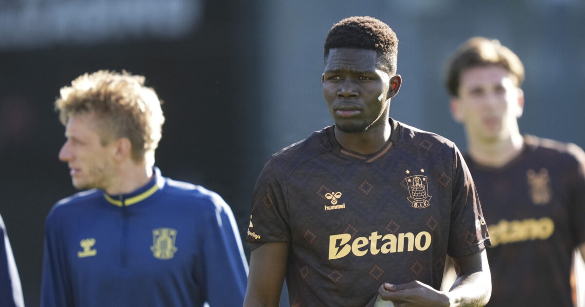 Brøndby-profil kørt på hospital efter træningsuheld Foto: Claus Fisker/Ritzau Scanpix