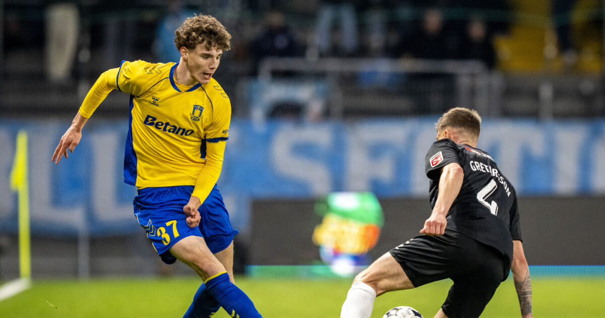 Vild Brøndby-teenager imponerer Cooper: Jeg er stolt af ham Foto: Ida Marie Odgaard/Ritzau Scanpix