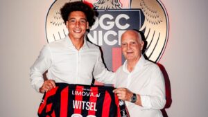 Witsel bliver præsenteret i den franske klub
