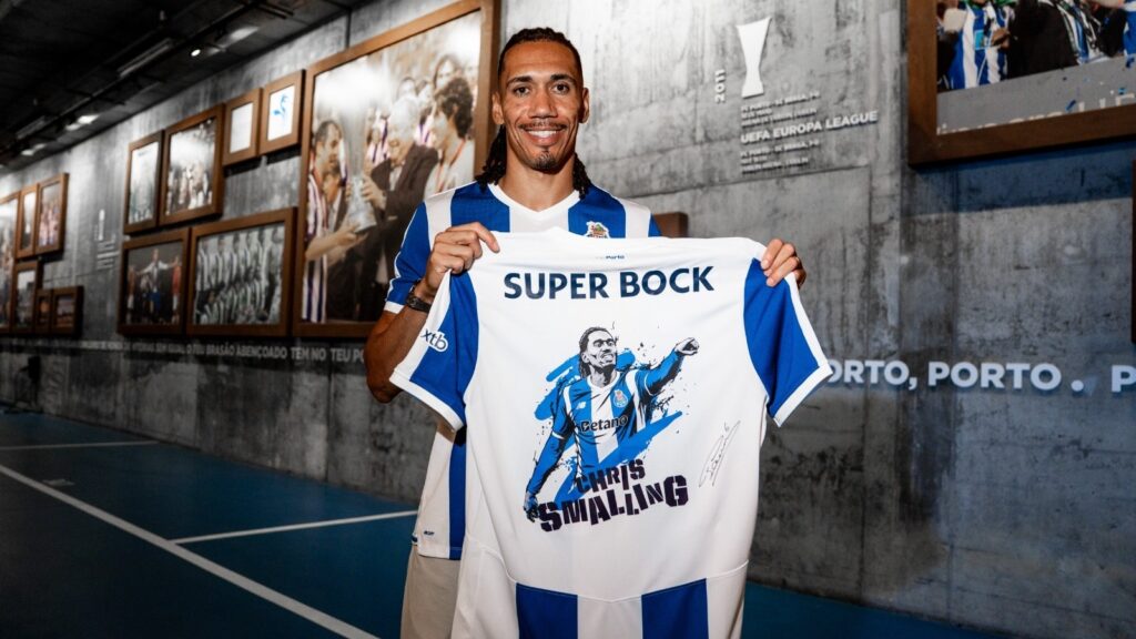 Chris Smalling præsenteret i FC Porto