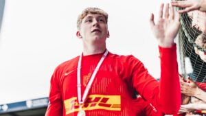 Daniel Johanneson med bronzemedalje om halsen i sidste sæson