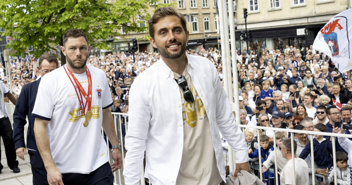 Ombejlede Poulsen: AGF er stadig drømmejobbet Foto: Bo Amstrup/Ritzau Scanpix