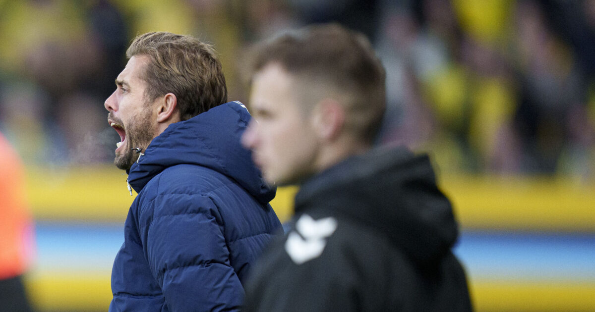 Skidt AGF-nyt: Cheftræneren har aldrig vundet på Brøndby Stadion Foto: Liselotte Sabroe/Ritzau Scanpix
