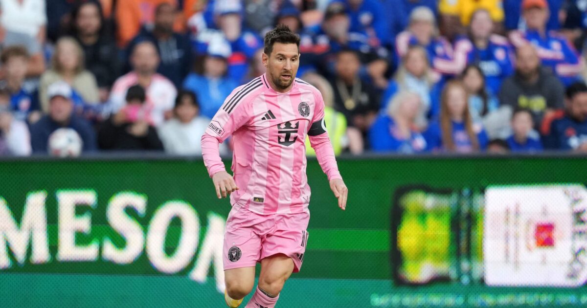 Messi viser storform kort før VM Foto: Jeff Dean/AFP/Ritzau Scanpix