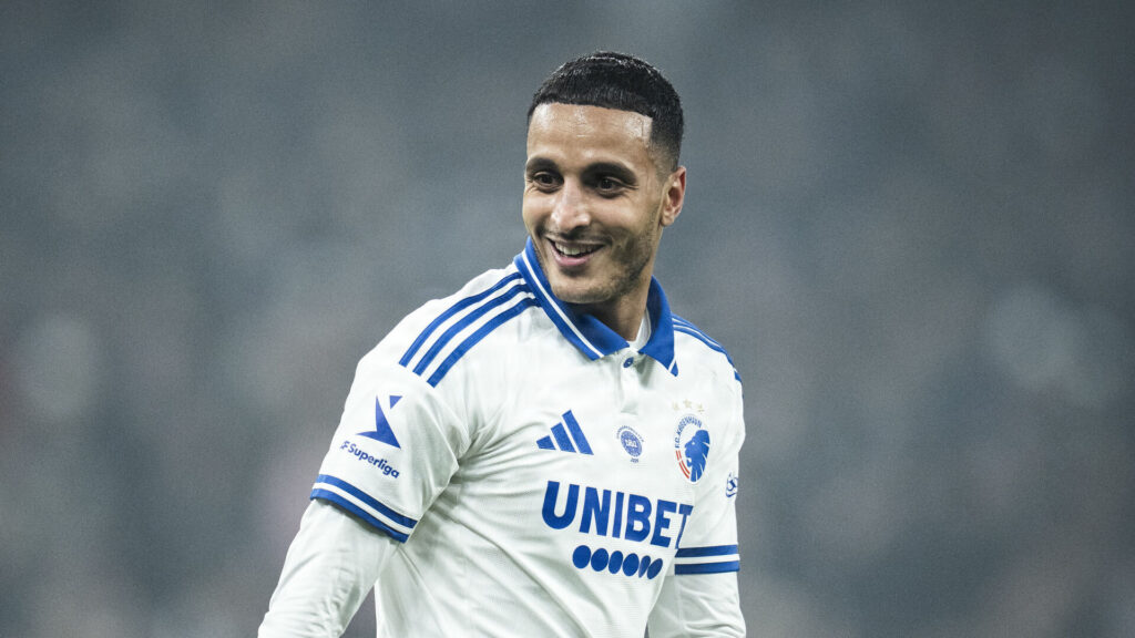 Elias Achouri spiller for FC København