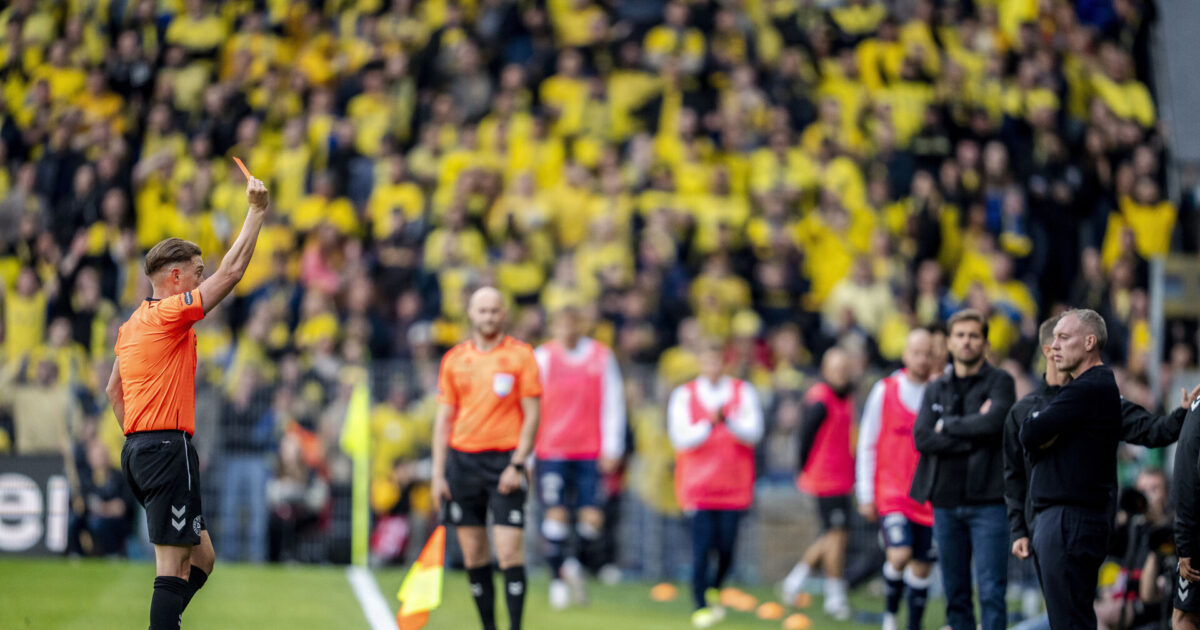 Dommer afviser: Der var ikke straffe til Brøndby Foto: Mads Claus Rasmussen/Ritzau Scanpix