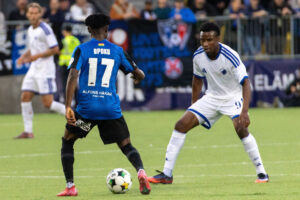 Yousouffa Moukoko i kamp for FCK.