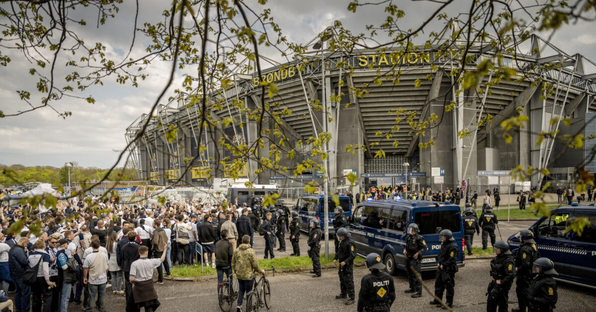 Brøndby reducerer FCK’s udebaneafsnit Foto: Mads Claus Rasmussen/Ritzau Scanpix