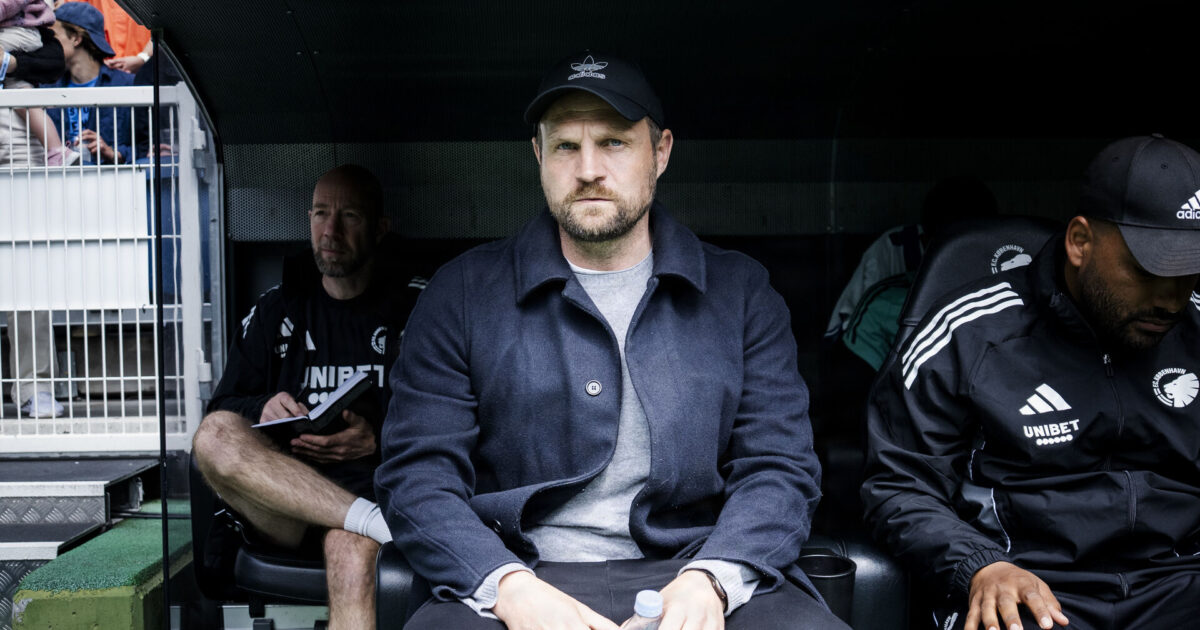 Svensson uden sportsdirektør: Ikke optimalt Foto: Sebastian Elias Uth/Ritzau Scanpix