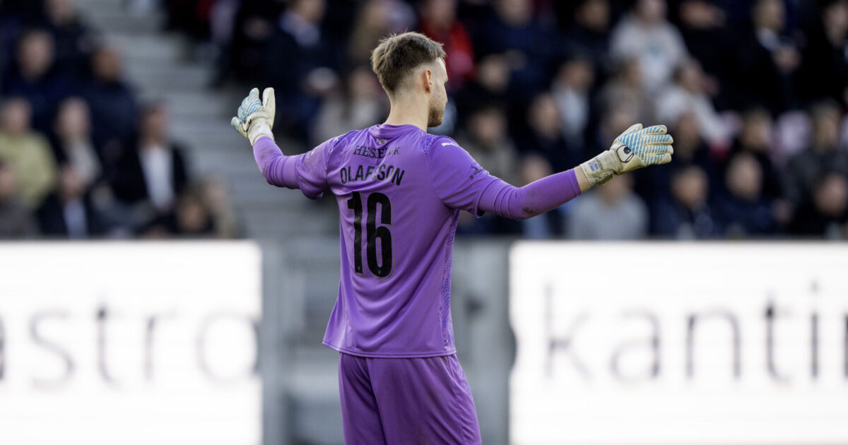 Olafsson er Brøndby-fan resten af dagen: Nu skal der heppes Foto: Bo Amstrup/Ritzau Scanpix