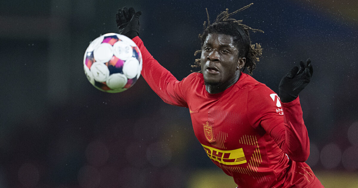 Markante FCN-aftryk på Ghanas VM-trup Foto: Claus Bech/Ritzau Scanpix