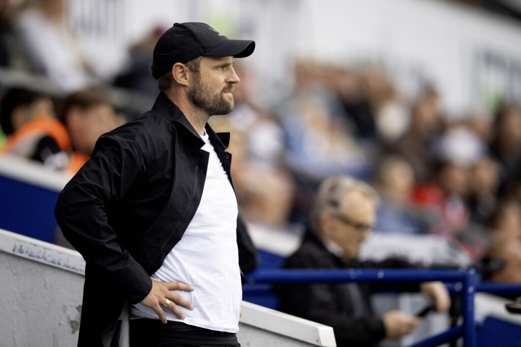 Bo Svensson under FCK's kamp mod Randers FC.