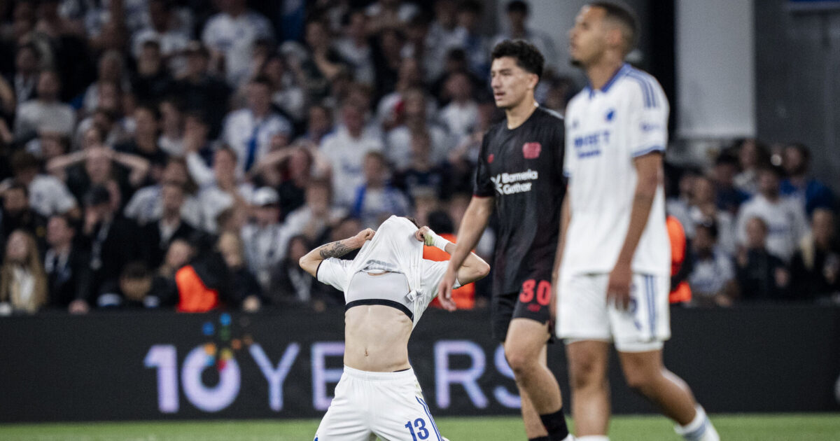 Bittert: Uheldig FCK’er misser VM Foto: Sebastian Elias Uth/Ritzau Scanpix