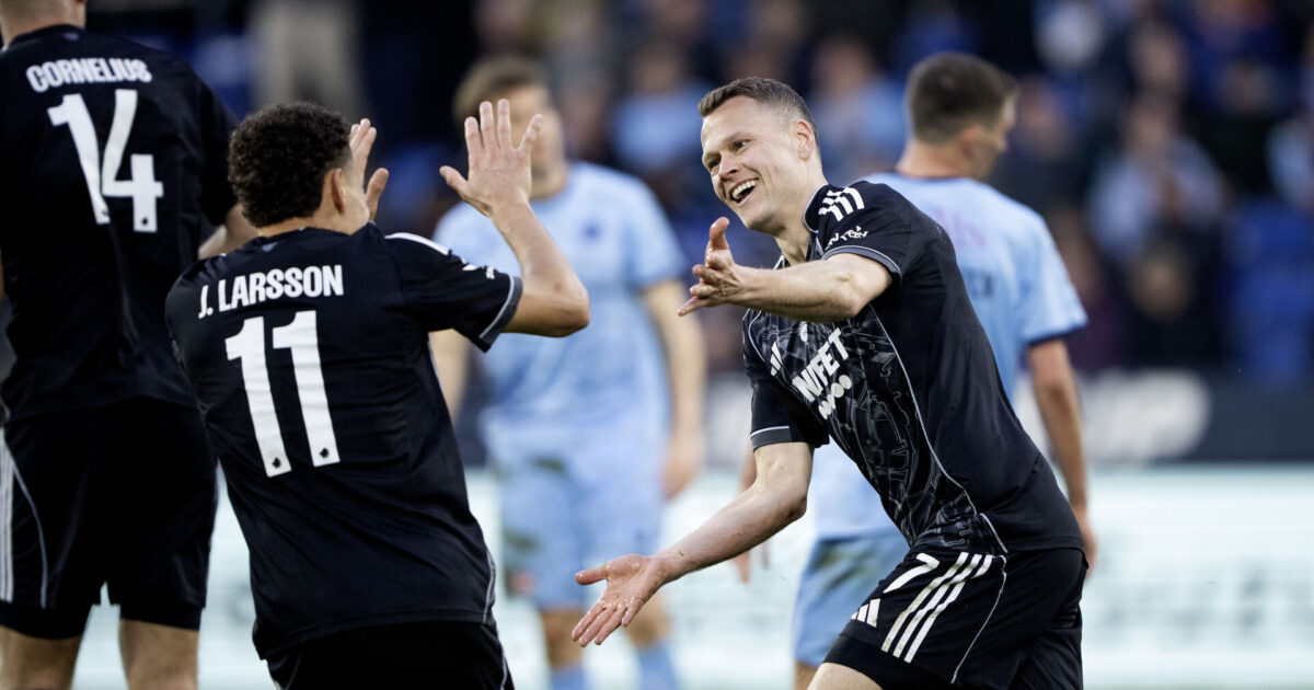 FCK-profil takker af: Havde ikke troet det for fire år siden Foto: Bo Amstrup/Ritzau Scanpix
