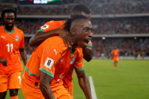 YAn Diomande for Elfenbenskysten.