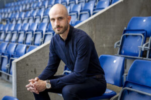 Julius Ohnesorge på Brøndby Stadion.