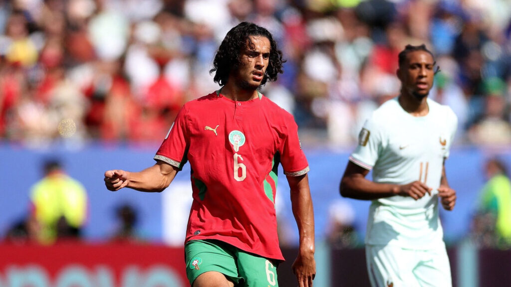 Ayyoub Bouaddi spiller for Marokko