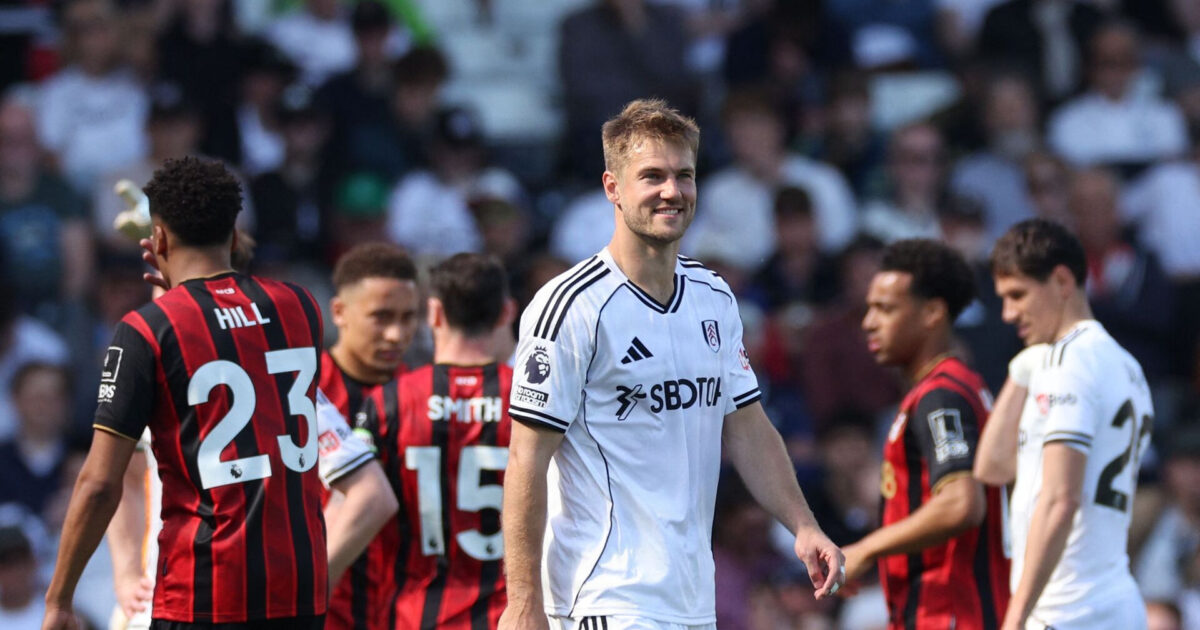 Joachim Andersen udvist i intens Bournemouth-triumf Foto: Adrian Dennis/AFP/Ritzau Scanpix
