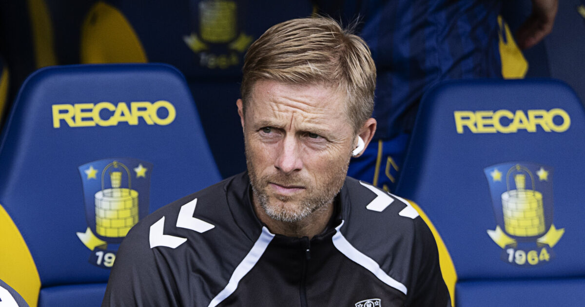 Henrik Hansen stopper i Brøndby Foto: Claus Bech/Ritzau Scanpix